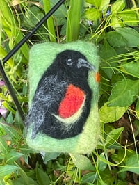 Image 1 of Red Winged Black Bird