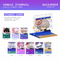 [HSR] Acrylic Standee Charm