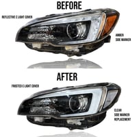 Image 2 of 2018-2021 OEM STI / WRX Limited Clear Frost Headlight Mod