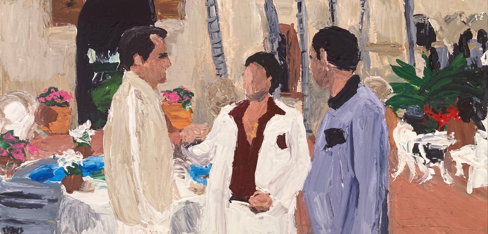 Image of I’m keeping him on ice (original painting)