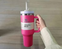 Image 6 of Stanley™️ Classic “COSMO PINK” | 40 Oz. Quencher H2.0 FlowState Tumbler