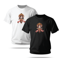 Image 3 of Chibi-Style Cambodian Apsara T-shirt - Made to Order