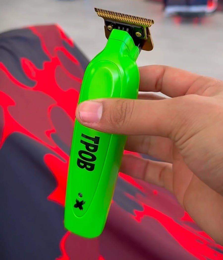 Image of  (3 Week Delivery) Green TPOB Trimmer W/Modified “Gold” Psycho Blade