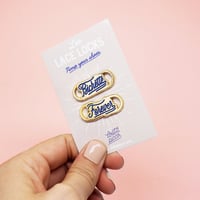 Image 1 of Paire de lace locks “Bichette Forever”
