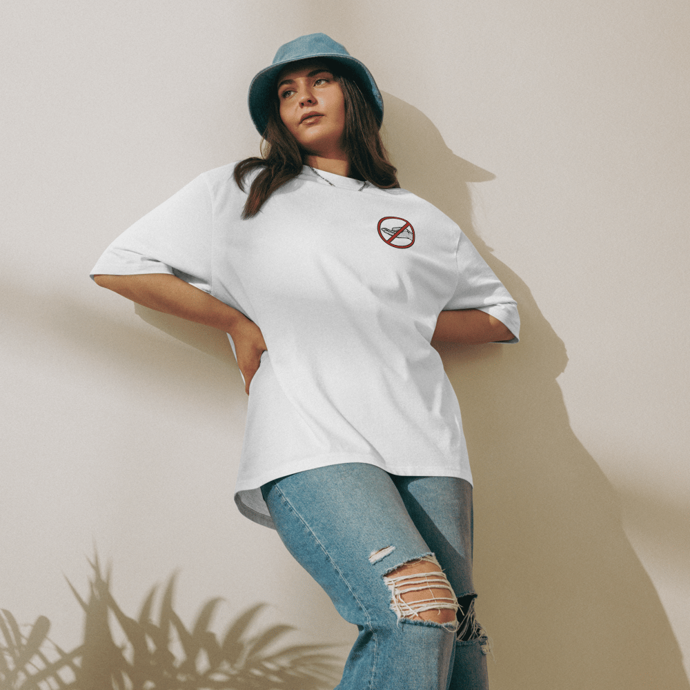 No Hand Out Unisex Oversized heavyweight t-shirt