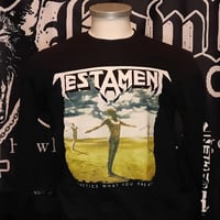 Image 1 of Testament "Practice what you preach" longsleeve shirt