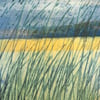 Fields of Gold | No. 2 - Ceramic Painting Wall Mounted