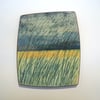 Fields of Gold | No. 2 - Ceramic Painting Wall Mounted