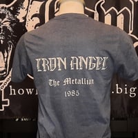 Image 2 of Iron Angel "Hellish crossfire" grey shirt