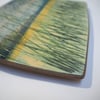 Fields of Gold | No. 3 - Ceramic Painting Wall Mounted