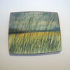 Fields of Gold | No. 3 - Ceramic Painting Wall Mounted