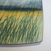 Fields of Gold | No. 4 - Ceramic Painting Wall Mounted