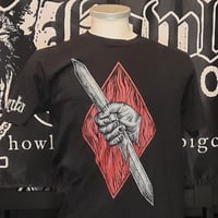 Image 1 of Mgla hand with blade shirt