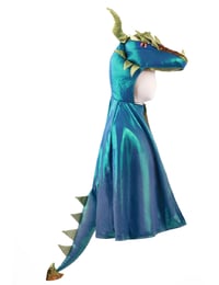 Image 4 of Emerald Metallic Dragon Cape