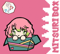 [ PRE ORDER ]  Mitsuri Box Sticker