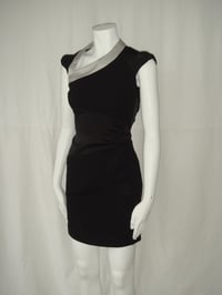 Image 1 of Karen Millen Contrast Neckline Dress
