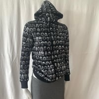 Image 4 of Faces Zip Up Hoodie