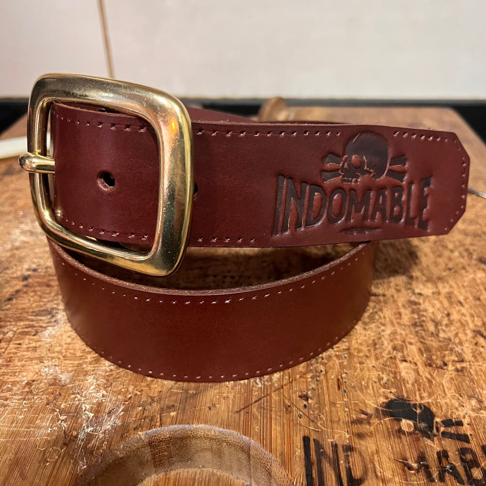 Image of Indomable logo belt (Reddish)