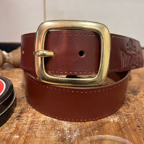 Image of Indomable logo belt (Reddish)