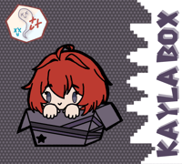 [ PRE ORDER ]  Kayla Box Sticker