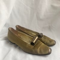 Image 5 of Studio Pollini Golden Silk Flats