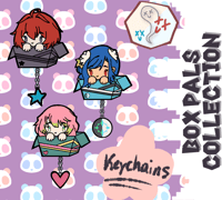 Image 1 of [ PRE ORDER ]  Box Pal Keychains