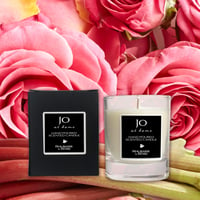 Rhubarb & Rose Candle