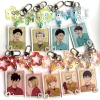 Image 1 of haikyuu acrylic charms 