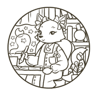 Image 1 of Custom Lineart/Coloring Avatar/Pfp