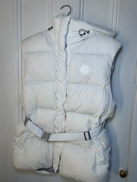 Image 1 of Canada Goose Women’s White Rayla Gilet