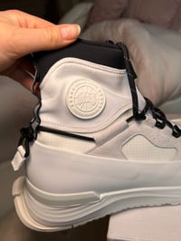 Image 7 of Canada Goose Women’s White Glacier Trial High Sneakers