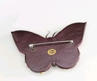 Image 3 of Butterfly "Cherry Kiss" brooch