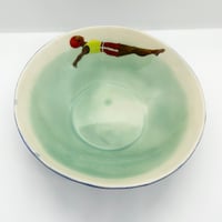 Image 1 of Cereal/Soup Swimmer Bowl Small W25-01 