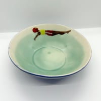 Image 2 of Cereal/Soup Swimmer Bowl Small W25-01 