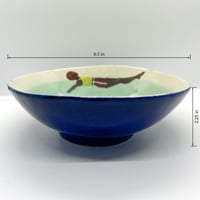 Image 4 of Cereal/Soup Swimmer Bowl Small W25-01 