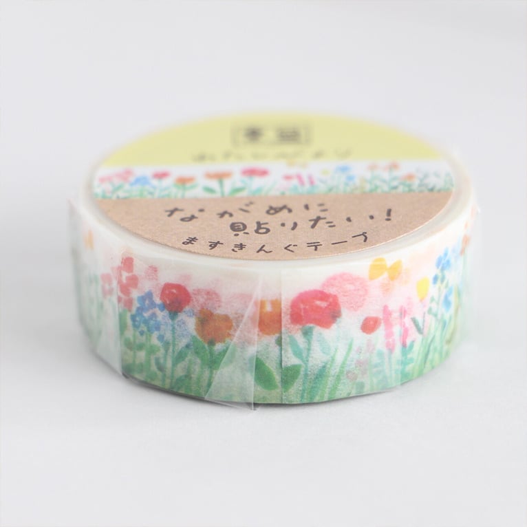 Image of Furukawa - Washi Tape - Flower Garden