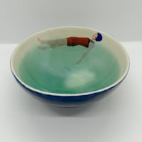 Image 2 of Cereal/Soup Swimmer Bowl Small W25-03 