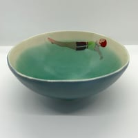 Image 2 of Cereal/Soup Swimmer Bowl Small W25-04 