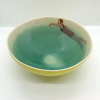 Image 2 of Cereal/Soup Swimmer Bowl Small W25-05 