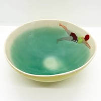 Image 2 of Cereal/Soup Swimmer Bowl Small W25-06 