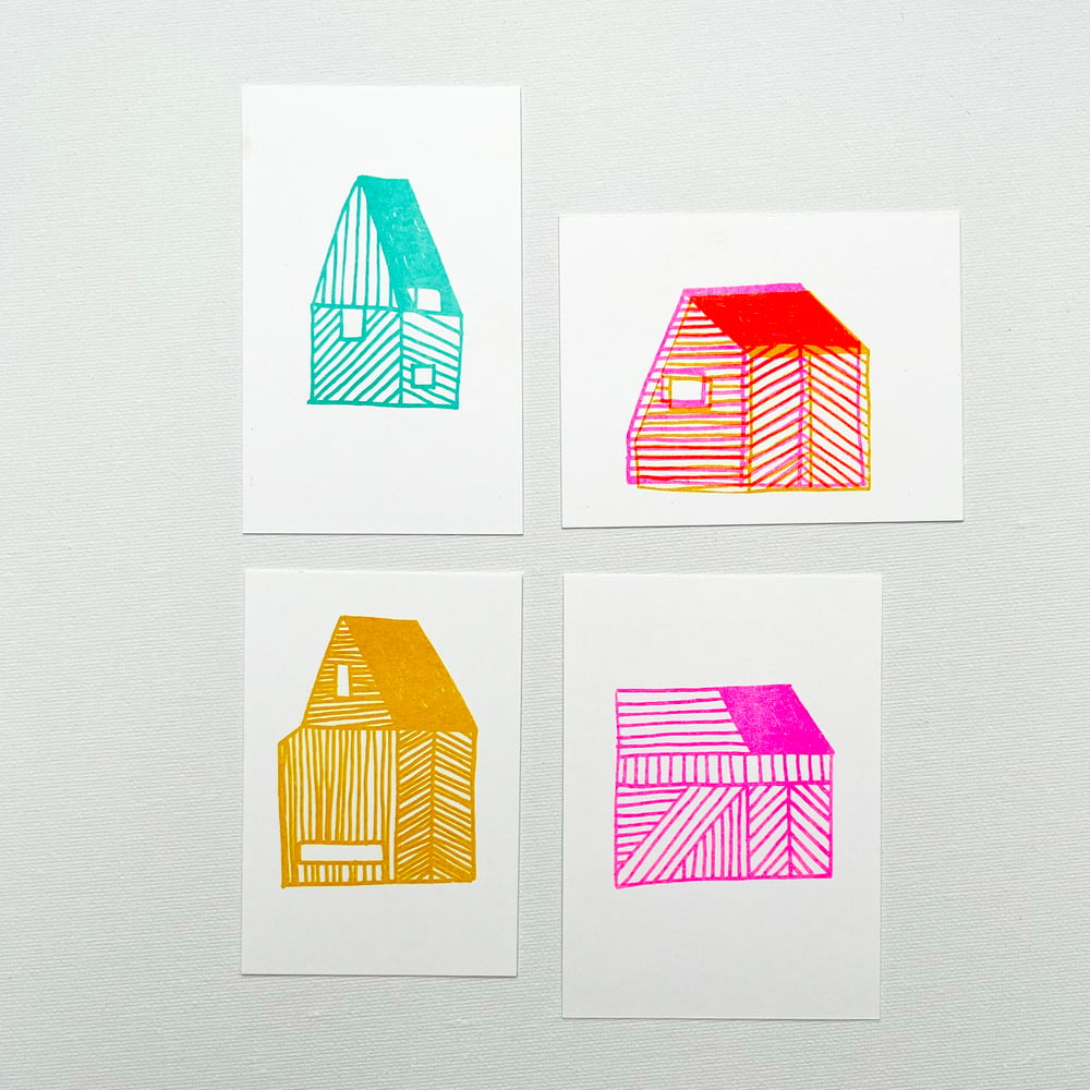 Image of Houses | mini Cards Set