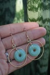 COME THROUGH- gold earrings