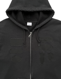 Image 2 of NL4E Patch Zip Hoodie - M