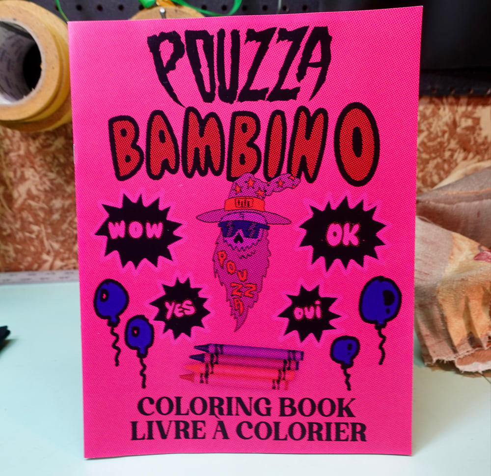 Image de Pouzza Bambino " Coloring Book / Livre à colorier " 