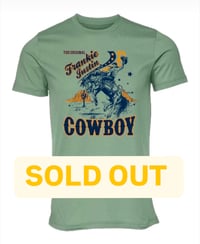 SOLD OUT Frankie Justin-The Original Cowboy T-Shirt-Army Green