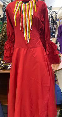 Image 3 of Fancy purple Wrap Dress
