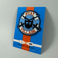 STAY VILLAIN retro patch