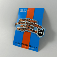 THE MESSAGE retro patch