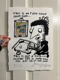 «My First» (2024) Screen Print no.9/20