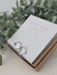 Image 5 of Hydrangea Dangly Earrings